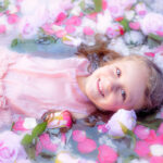 l'oeil de jo photographe macon solutré cluny bourg en bresse villefranche séance photo shooting fleurs rose picine eau (4) exp