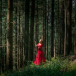 l'oeil de jo photographe solutré macon cluny belleville bourg en bresse séance photo shooting robe princesse féérique foret (2) exp