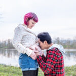 l'oeil de jo photographe solutré macon cluny belleville bourg en bresse séance photo shooting grossesse nature couple (9)