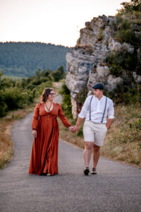 l'oeil de jo photographe Solutré macon cluny belleville bourg en bresse séance photo shooting automne bohème couple (7) exp