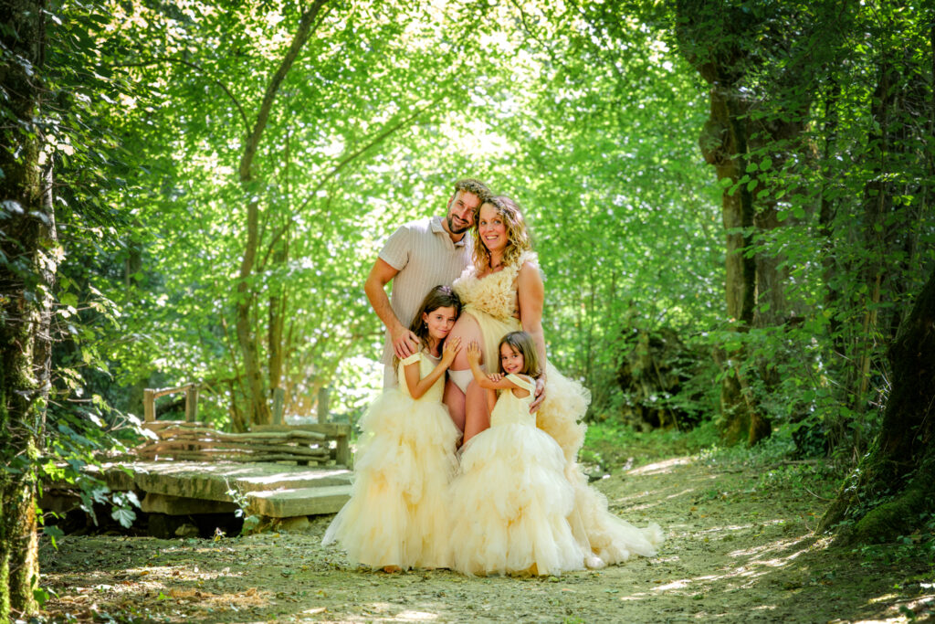 l'oeil de jo photographe macon solutré cluny belleville bourg en bresse grossesse princesse tulle nature (7)