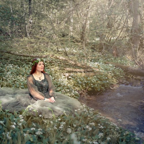 l'oeil de jo photographe Solutré macon cluny belleville bourg en bresse séance photo shooting artistique féérique onyrique nature fleur foret (2) exp