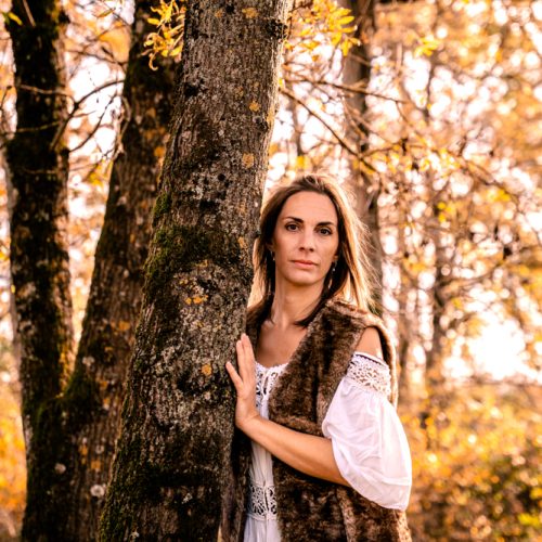 l'oeil de jo photographe solutré macon cluny villefranche bourg en bresse shooting séance photo bohème nature boho cocooning robe (6) exp